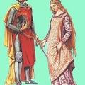 1195г. Рыцарь и дама